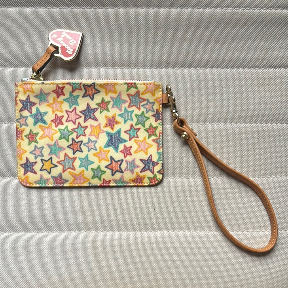Colorful Star Pattern Wristlet